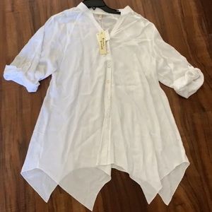 New Hester & Orchard 3/4 Sleeve Blouse Shirt
